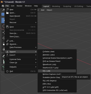 Blender import stl.png